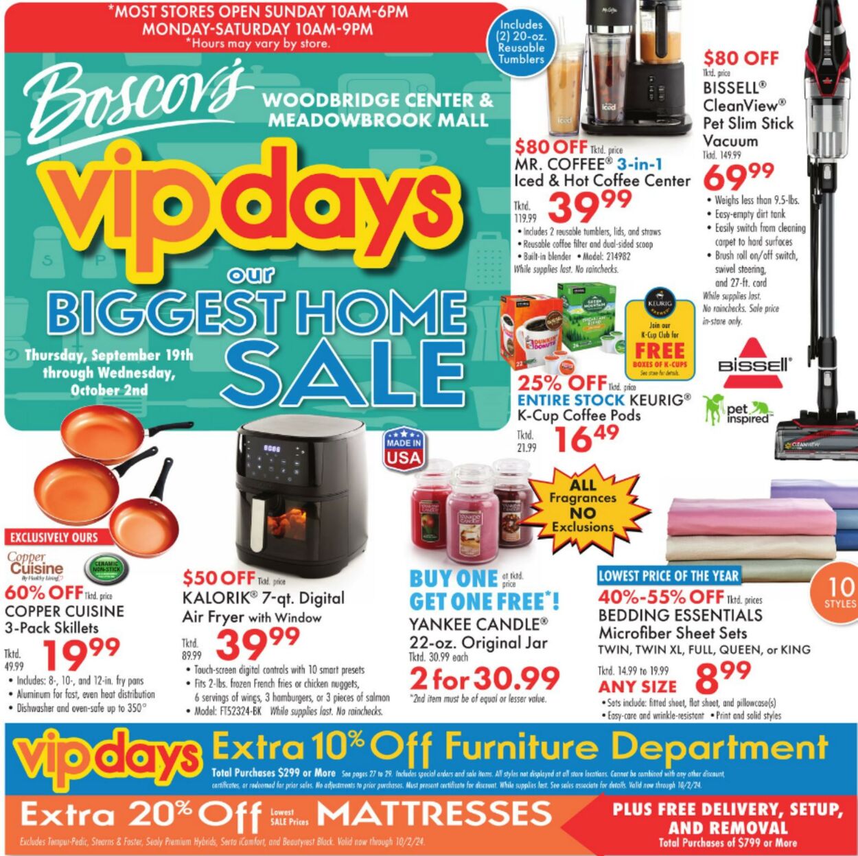 Weekly ad Boscov's 09/19/2024 - 09/25/2024