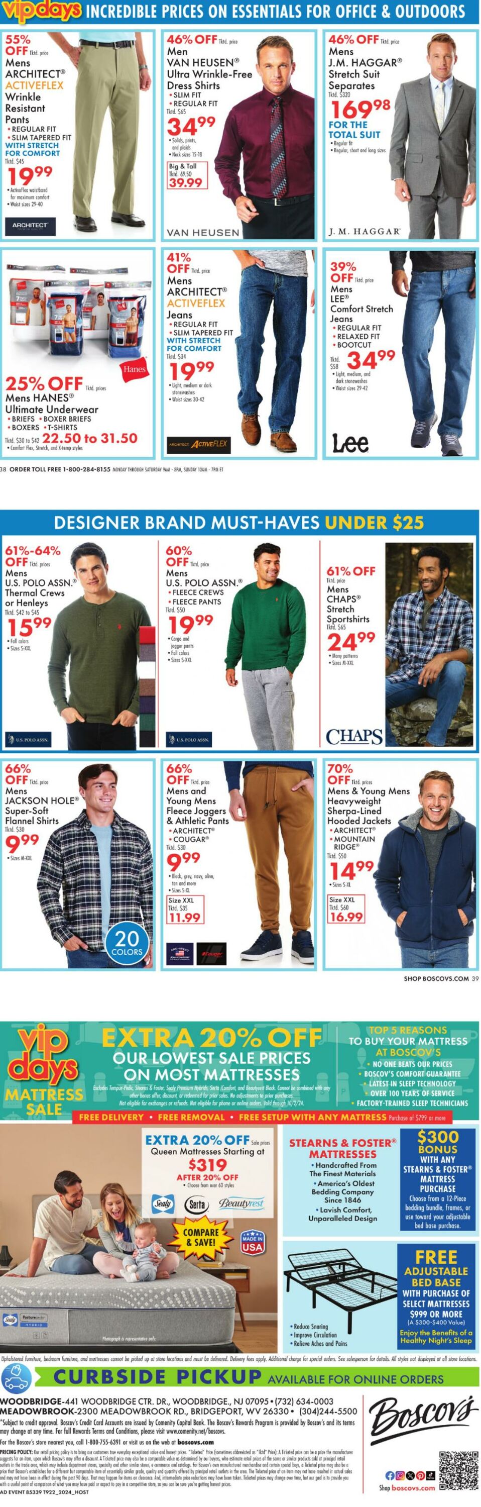 Weekly ad Boscov's 09/19/2024 - 09/25/2024