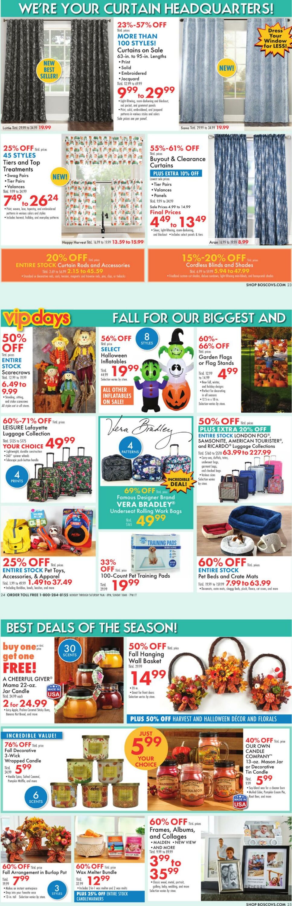 Weekly ad Boscov's 09/19/2024 - 09/25/2024