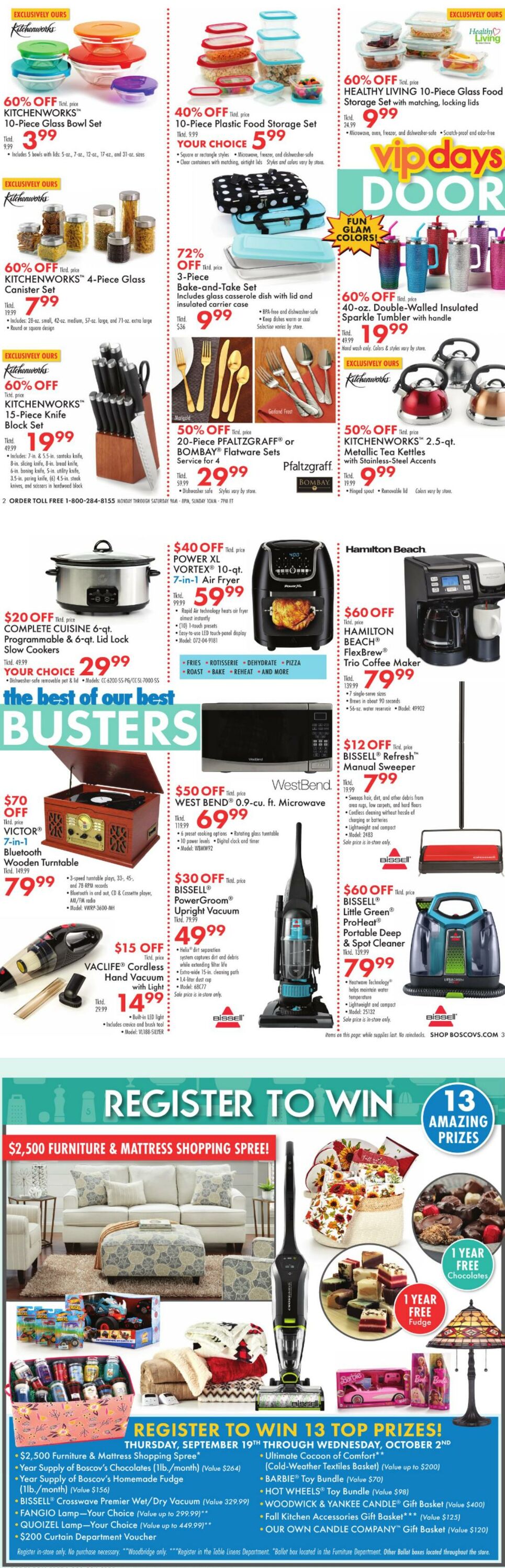 Weekly ad Boscov's 09/19/2024 - 09/25/2024