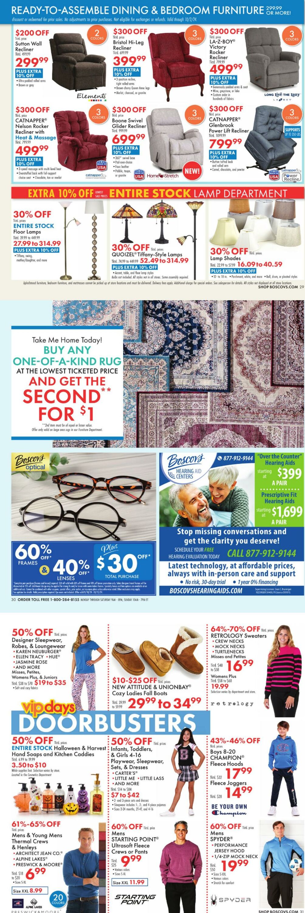 Weekly ad Boscov's 09/19/2024 - 09/25/2024