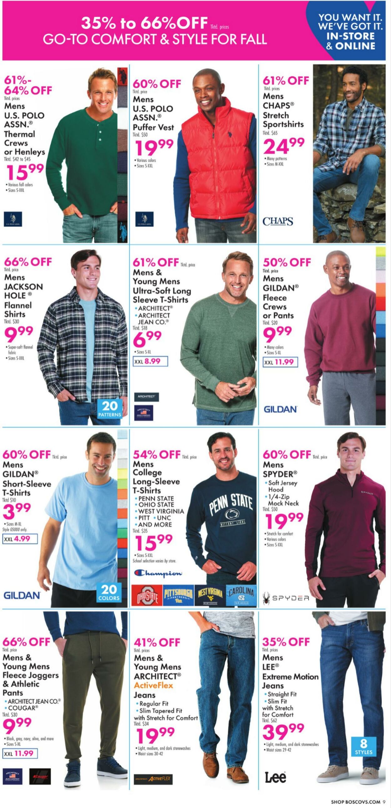 Weekly ad Boscov's 09/12/2024 - 09/18/2024