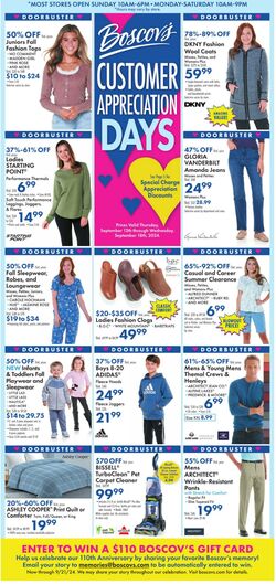 Weekly ad Boscov's 09/14/2023 - 09/20/2023