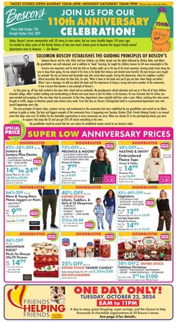 Weekly ad Boscov's 09/19/2024 - 09/25/2024