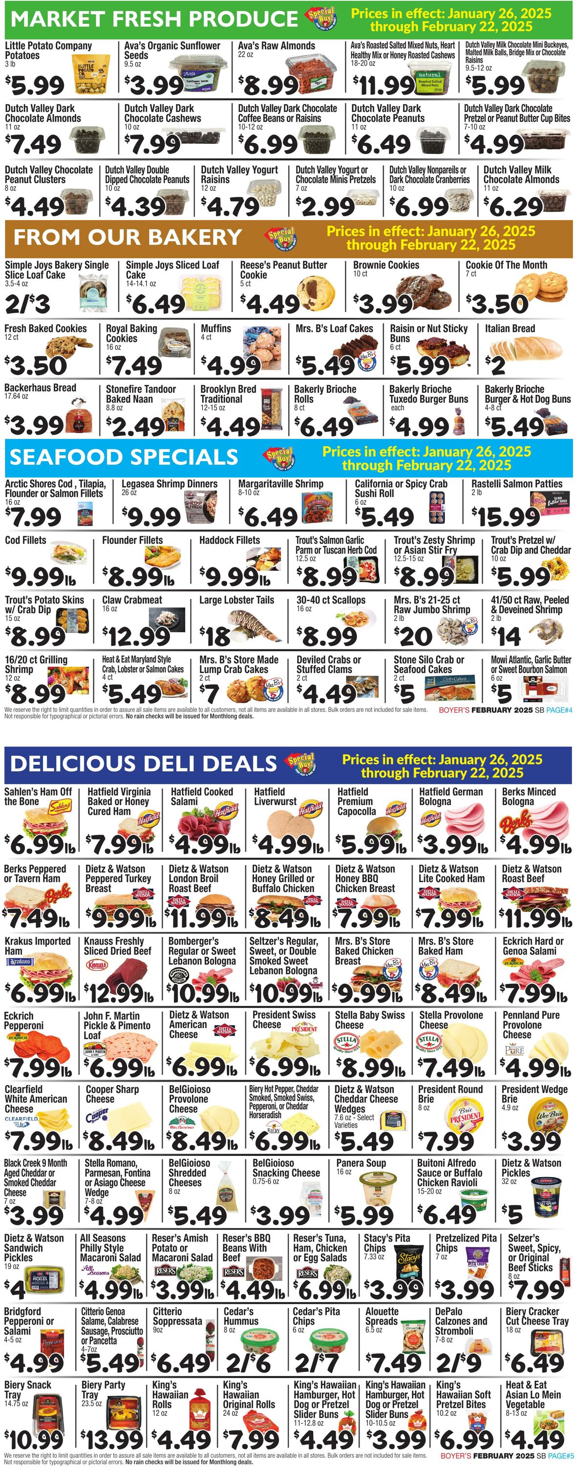 Weekly ad Boyer's 01/26/2025 - 02/22/2025