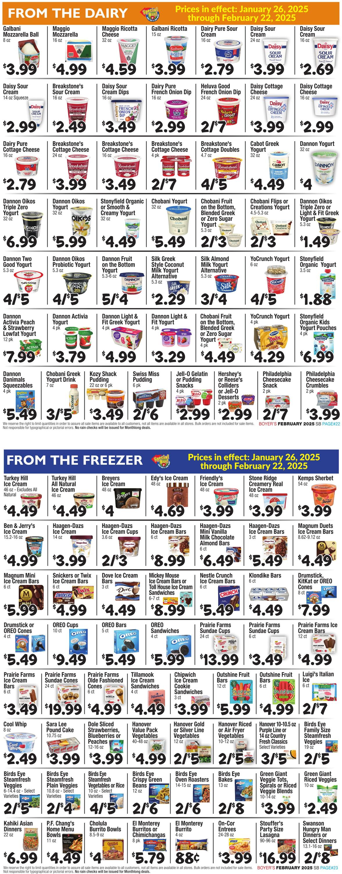 Weekly ad Boyer's 01/26/2025 - 02/22/2025