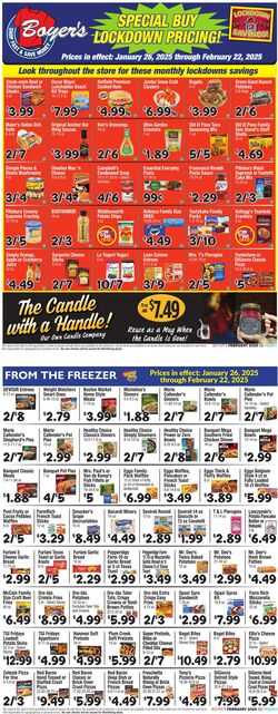 Weekly ad Boyer's 07/31/2022 - 08/27/2022