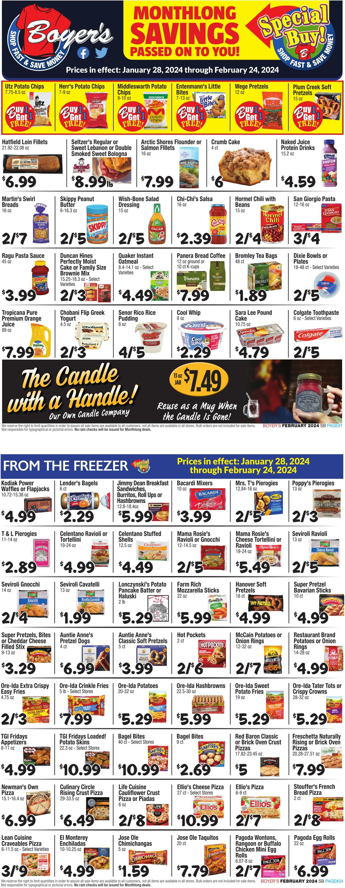 Weekly ad Boyer's 01/28/2024 - 02/24/2024