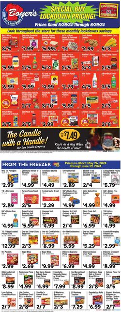 Weekly ad Boyer's 06/30/2024 - 07/27/2024