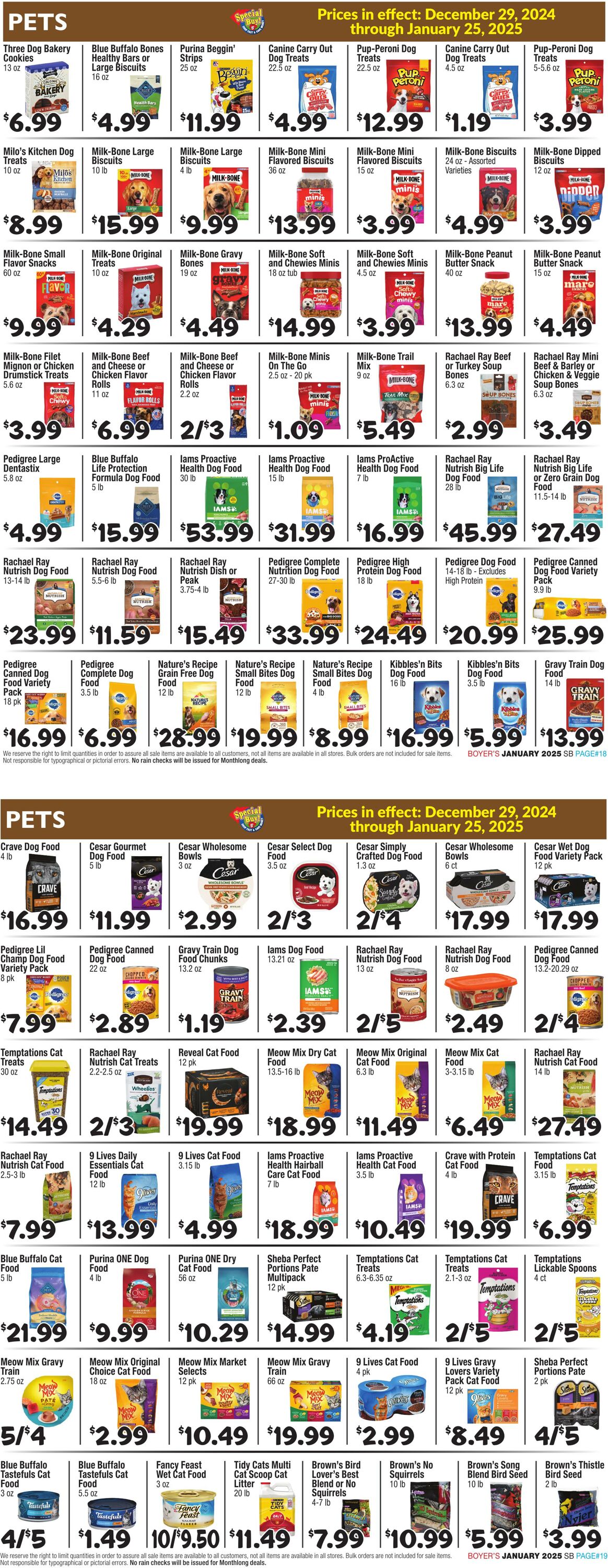 Weekly ad Boyer's 12/29/2025 - 01/25/2026