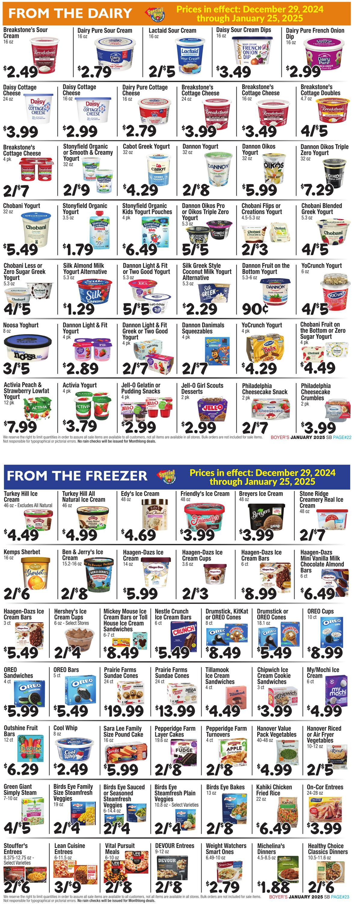 Weekly ad Boyer's 12/29/2025 - 01/25/2026