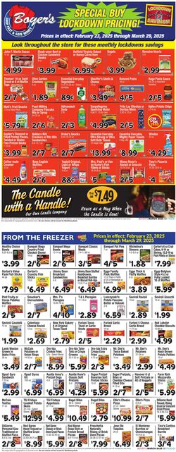 Weekly ad Boyer's 07/31/2022 - 08/27/2022