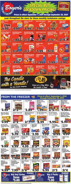 Weekly ad Boyer's 09/29/2024 - 10/05/2024