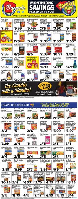 Weekly ad Boyer's 08/28/2022-09/24/2022