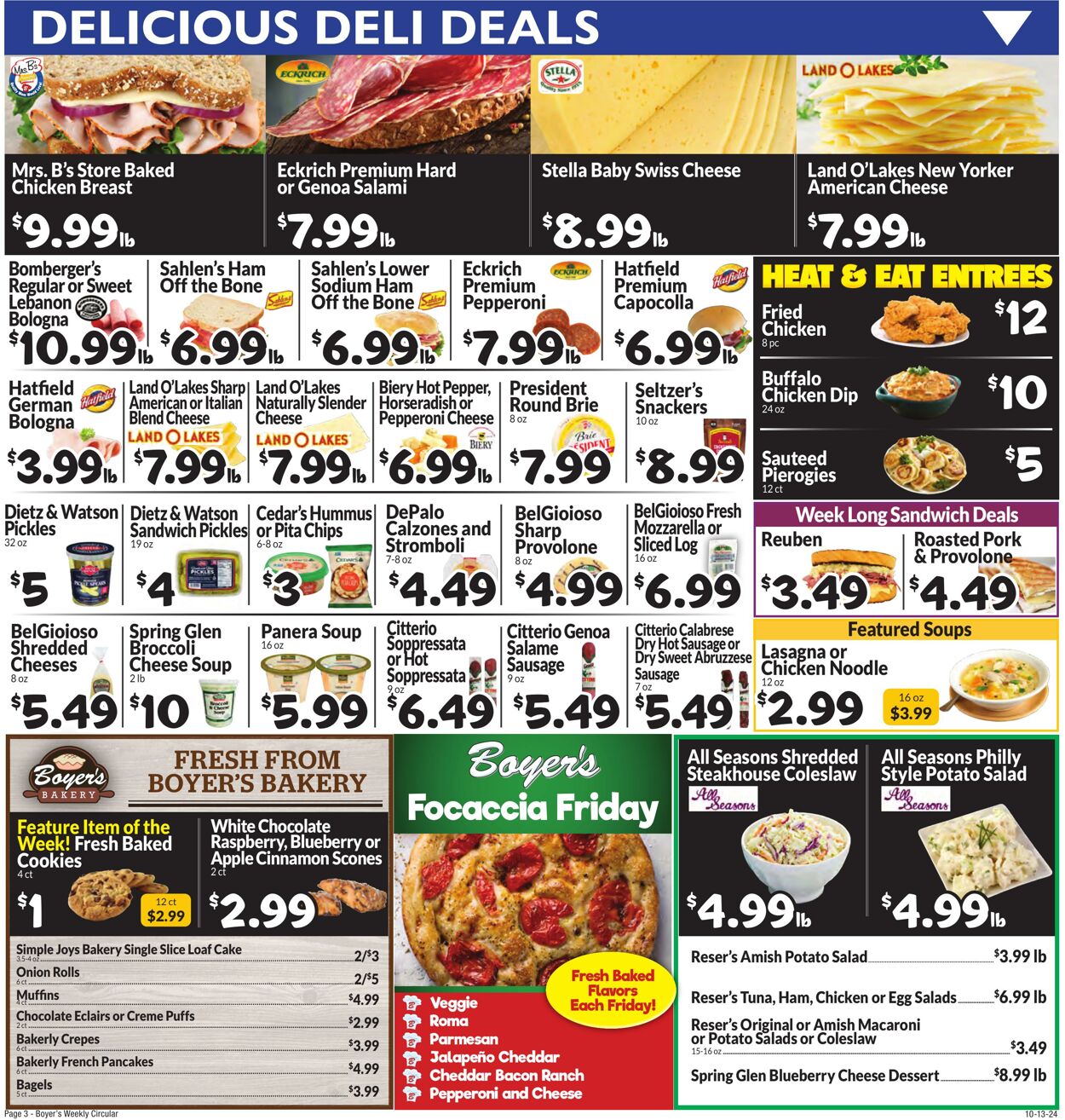 Weekly ad Boyer's 10/13/2024 - 10/19/2024