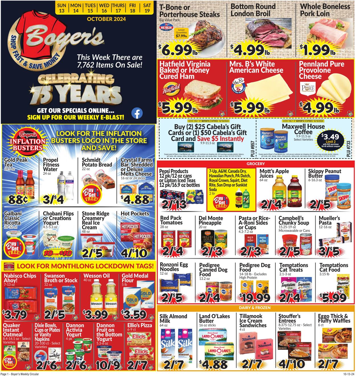 Weekly ad Boyer's 10/13/2024 - 10/19/2024