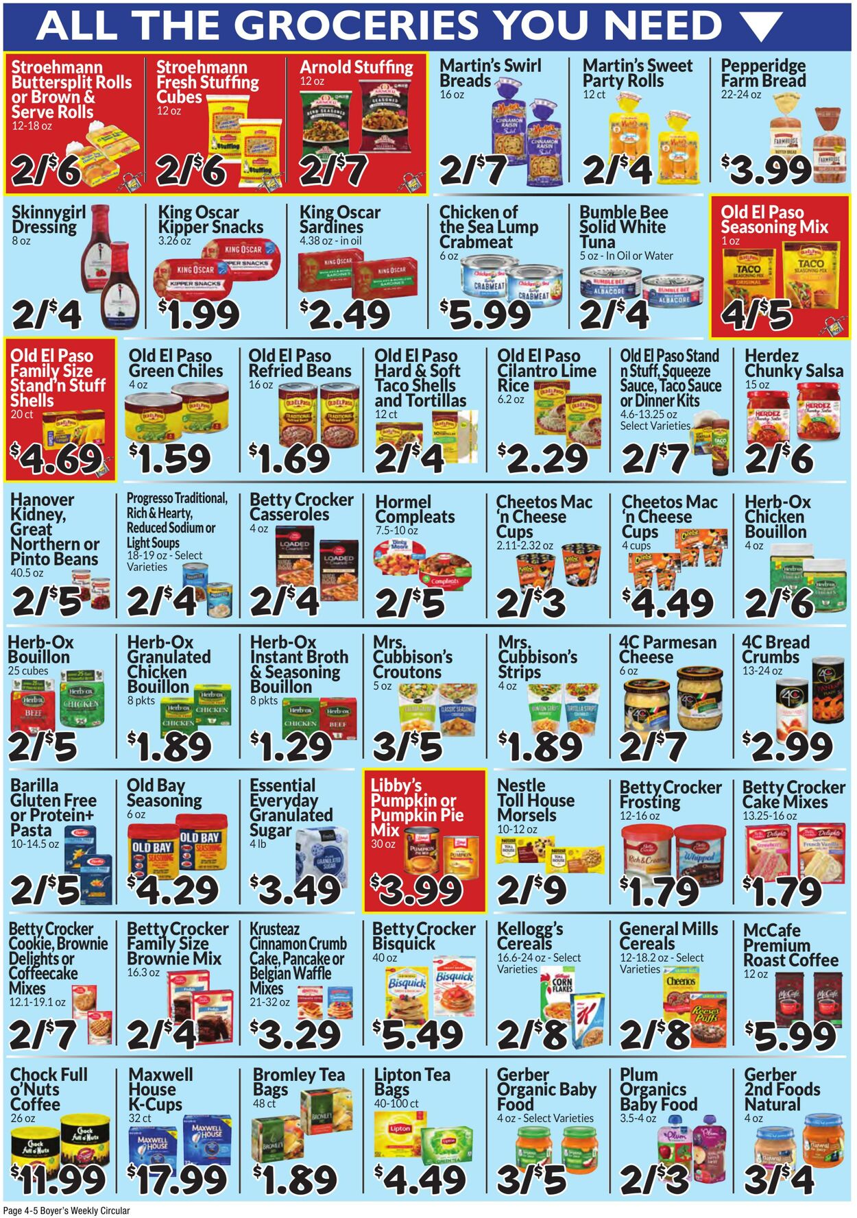 Weekly ad Boyer's 10/13/2024 - 10/19/2024