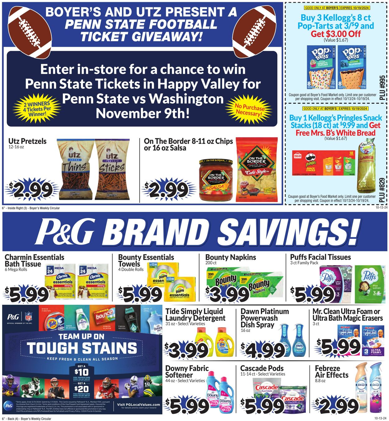 Weekly ad Boyer's 10/13/2024 - 10/19/2024