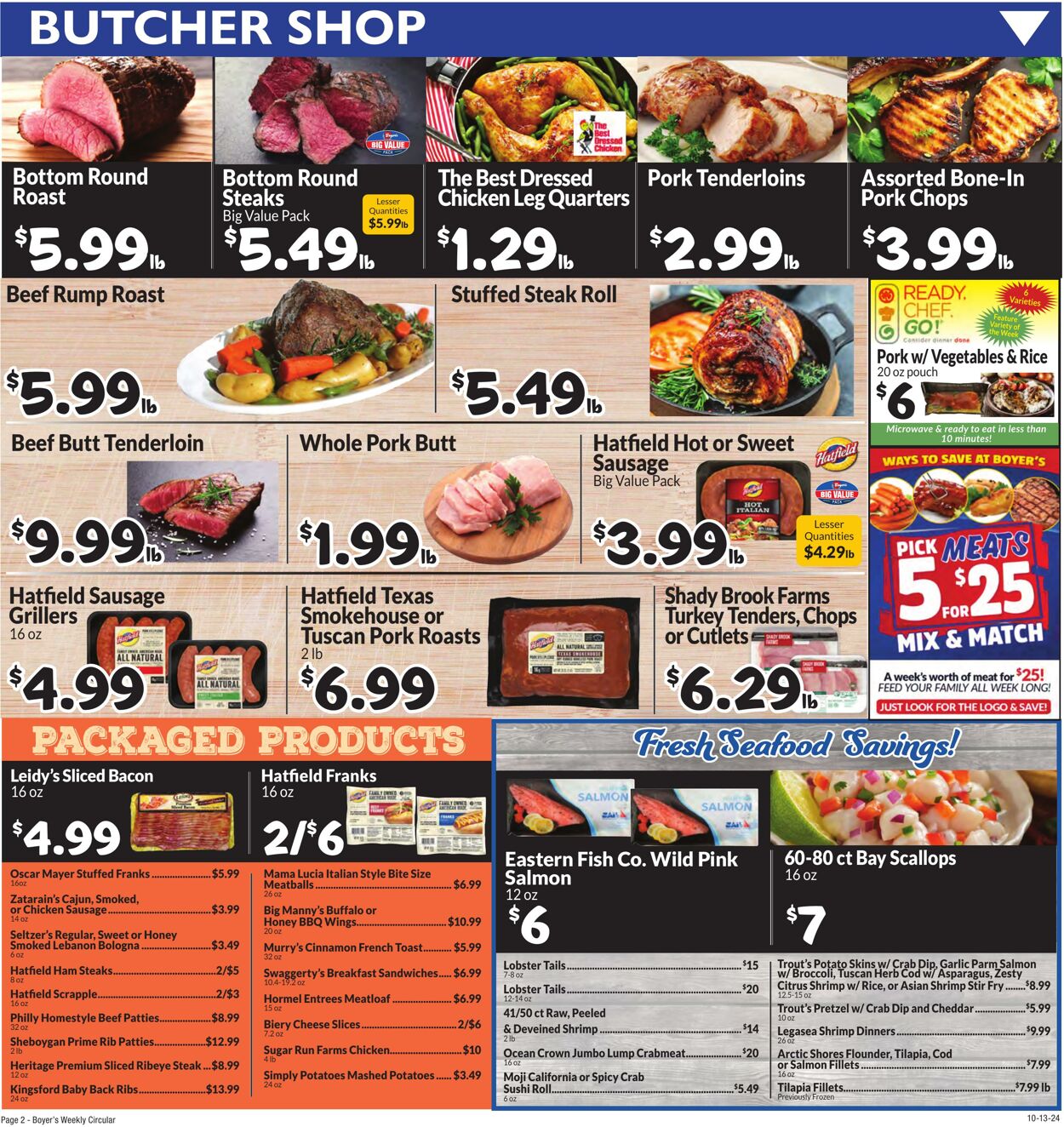 Weekly ad Boyer's 10/13/2024 - 10/19/2024