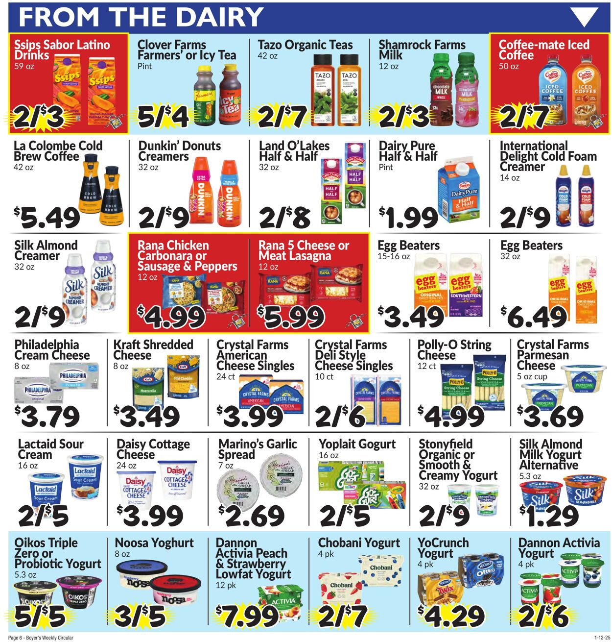 Weekly ad Boyer's 01/12/2025 - 01/18/2025