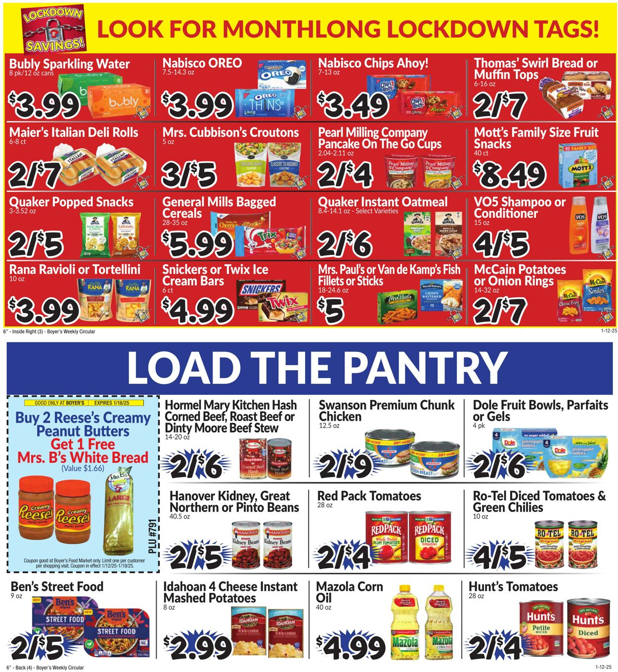 Weekly ad Boyer's 01/12/2025 - 01/18/2025