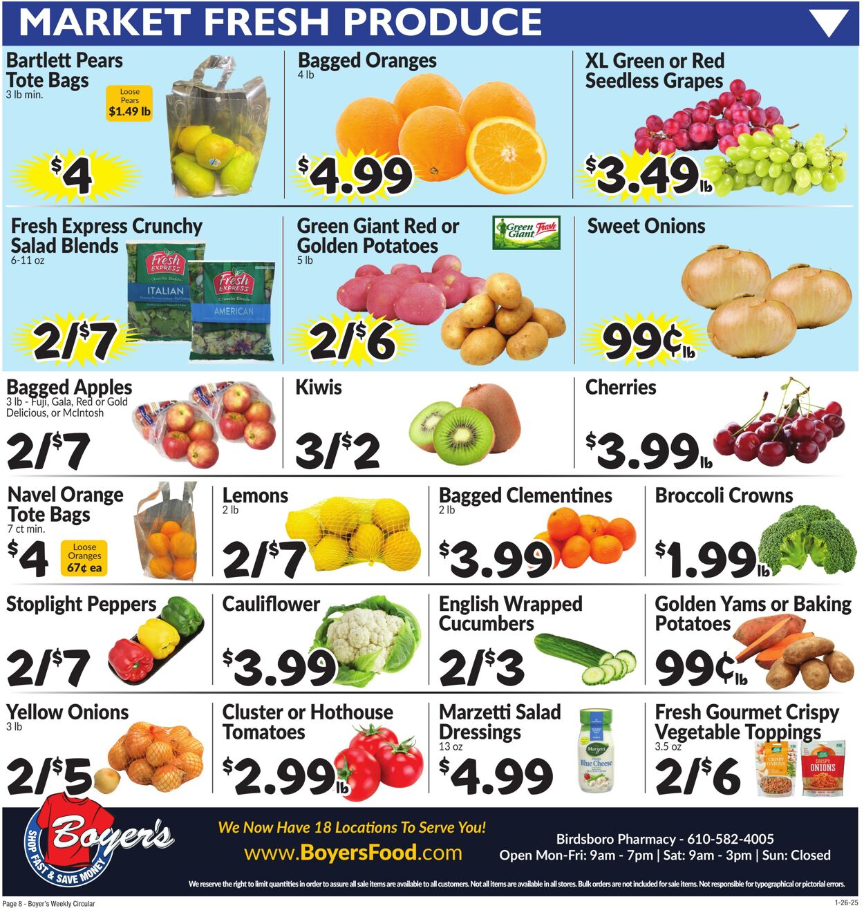 Weekly ad Boyer's 01/26/2025 - 02/01/2025