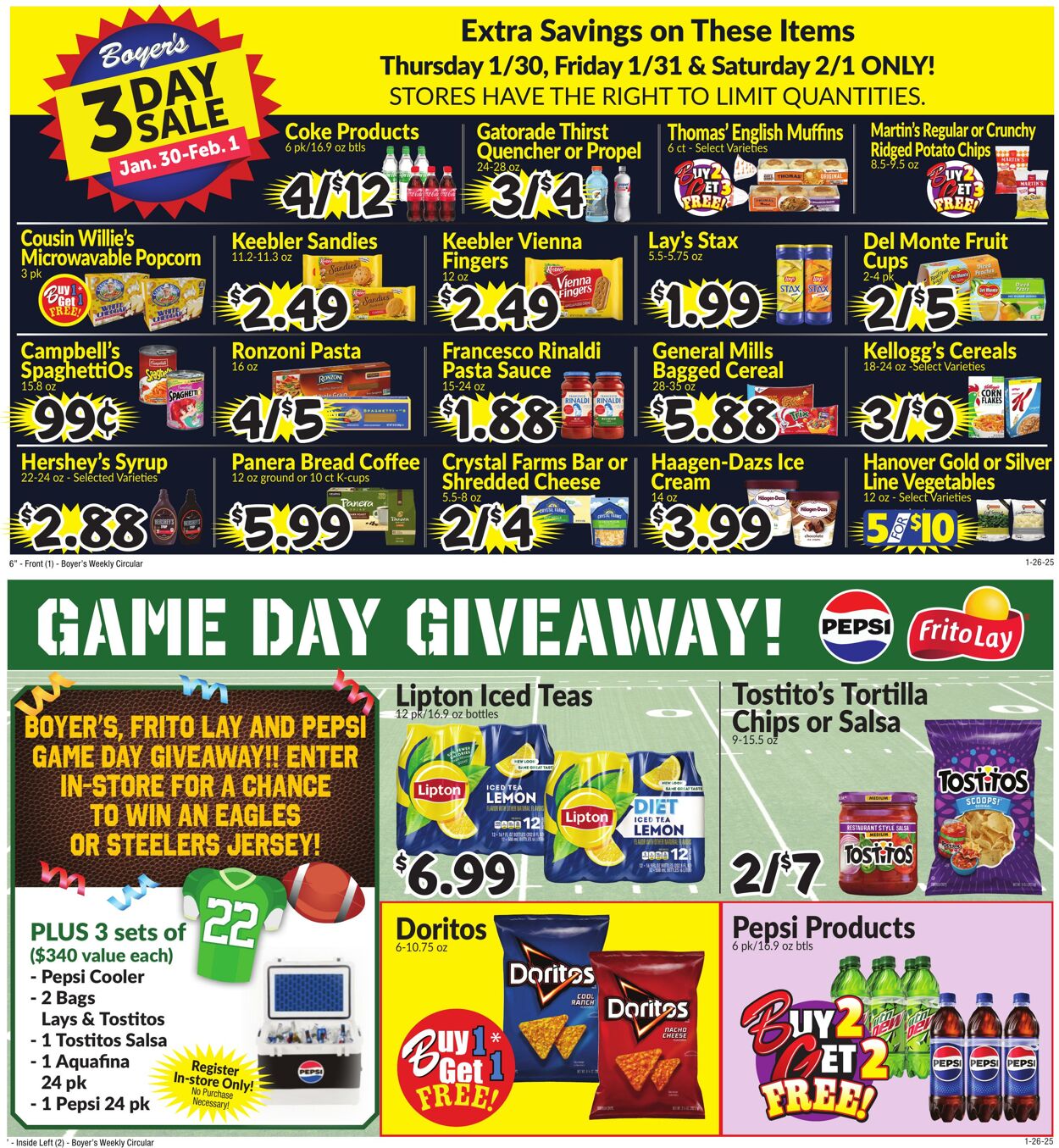 Weekly ad Boyer's 01/26/2025 - 02/01/2025