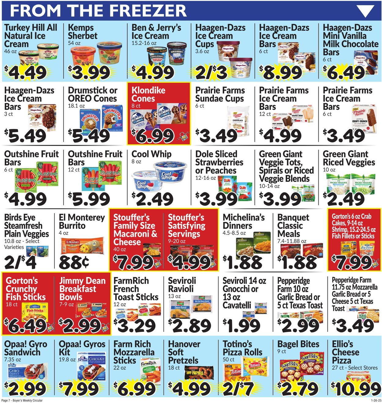 Weekly ad Boyer's 01/26/2025 - 02/01/2025