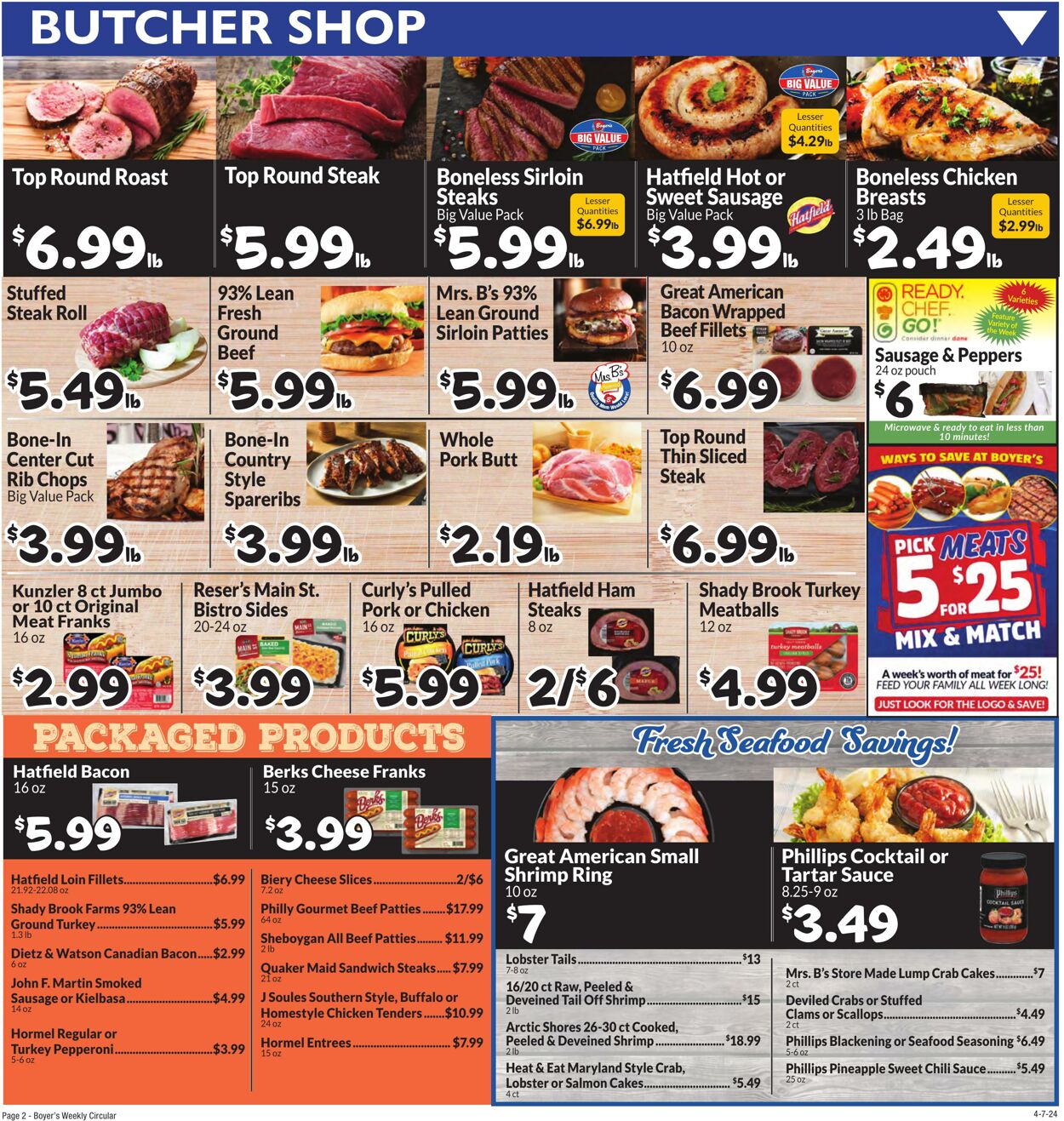Weekly ad Boyer's 04/07/2024 - 04/13/2024