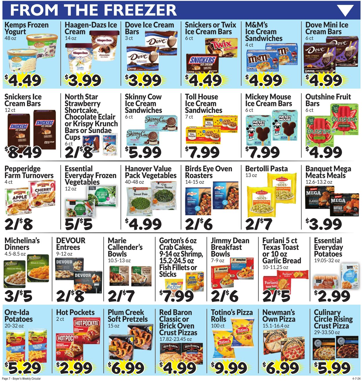 Weekly ad Boyer's 04/07/2024 - 04/13/2024