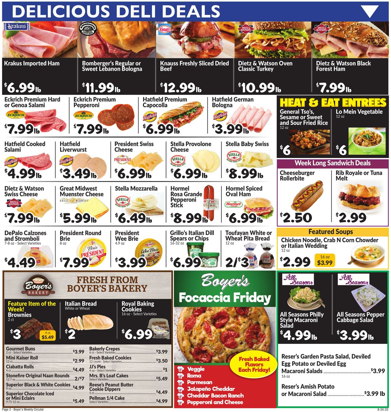 Weekly ad Boyer's 08/24/2025 - 08/30/2025