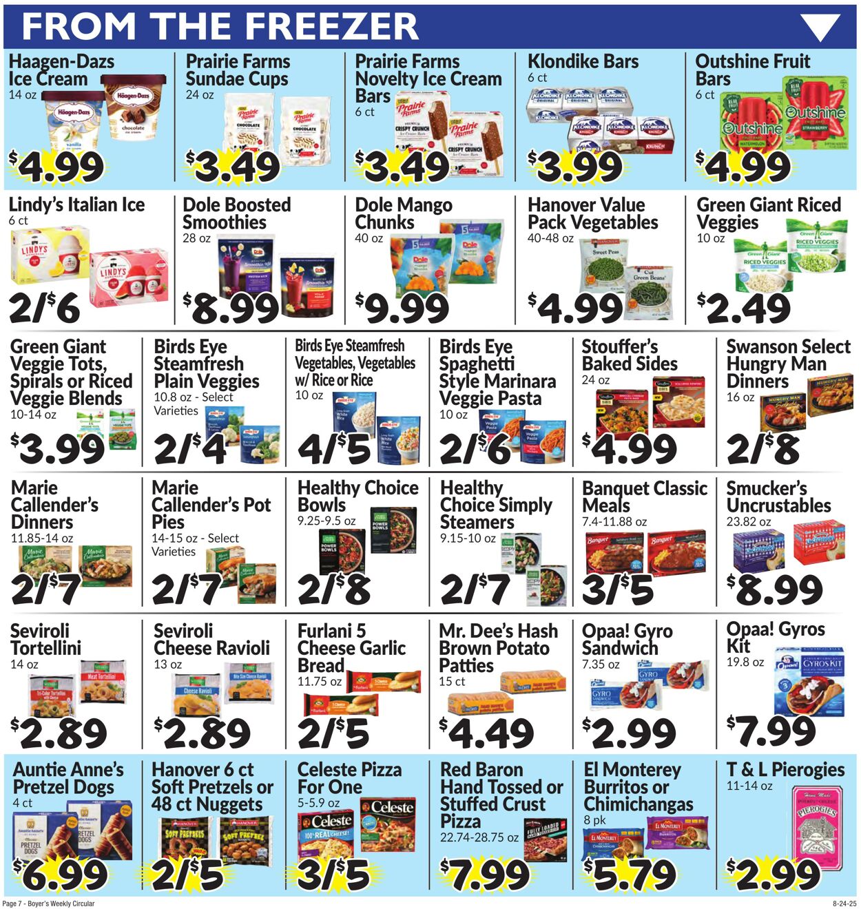 Weekly ad Boyer's 08/24/2025 - 08/30/2025