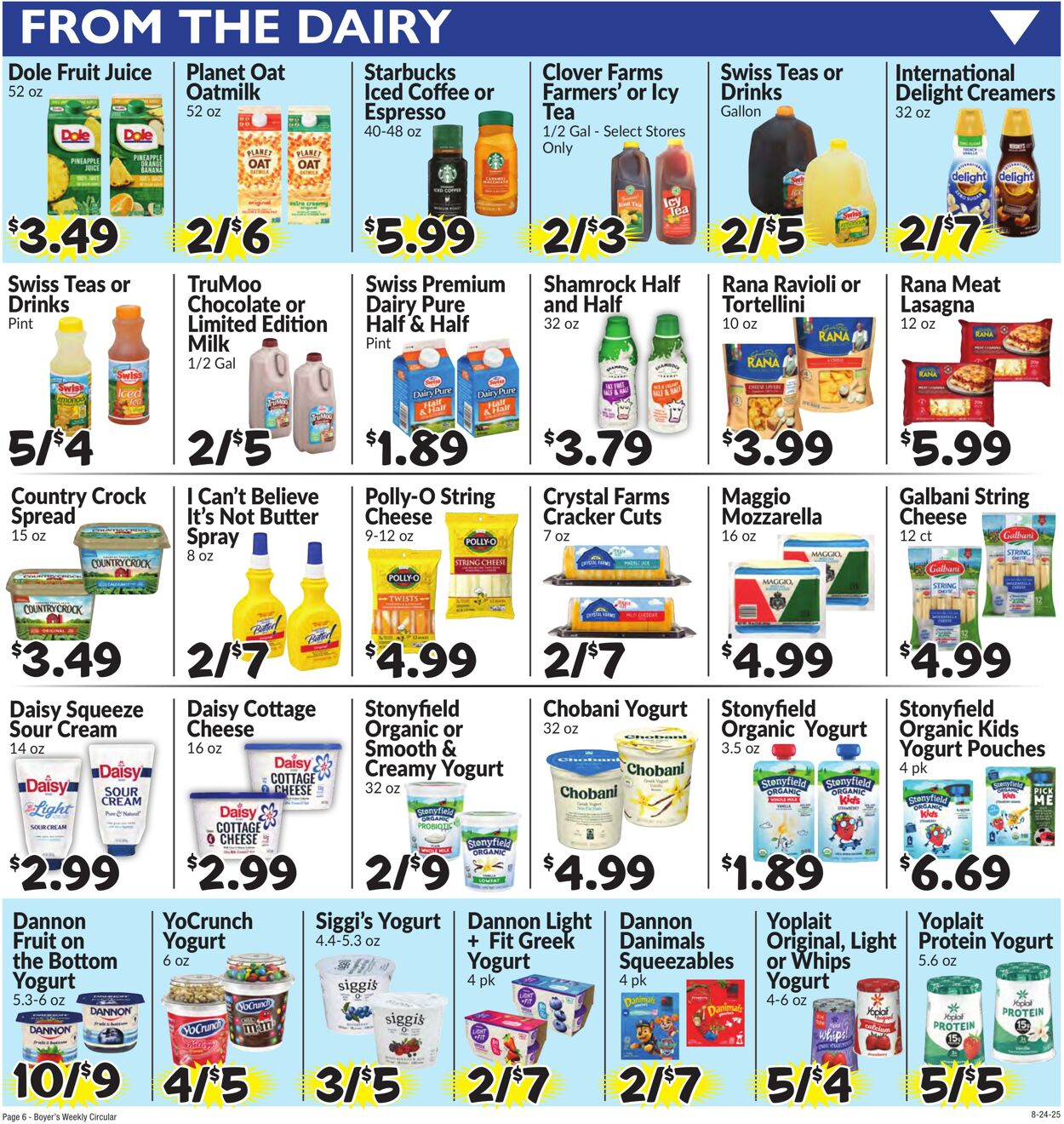 Weekly ad Boyer's 08/24/2025 - 08/30/2025