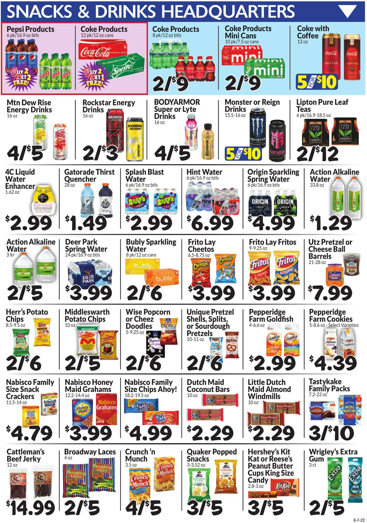 Weekly ad Boyer's 08/07/2022 - 08/13/2022