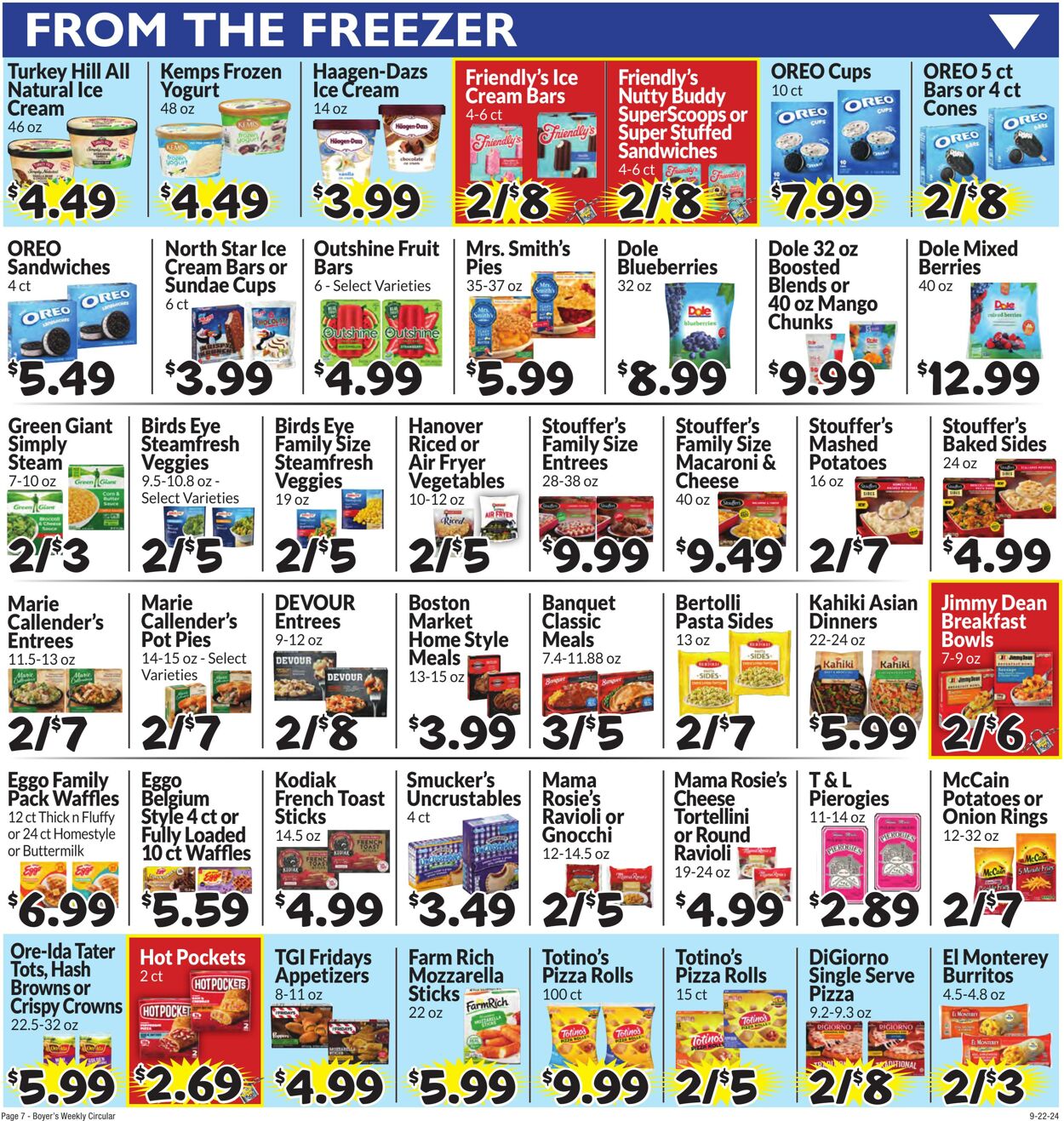 Weekly ad Boyer's 09/22/2024 - 09/28/2024