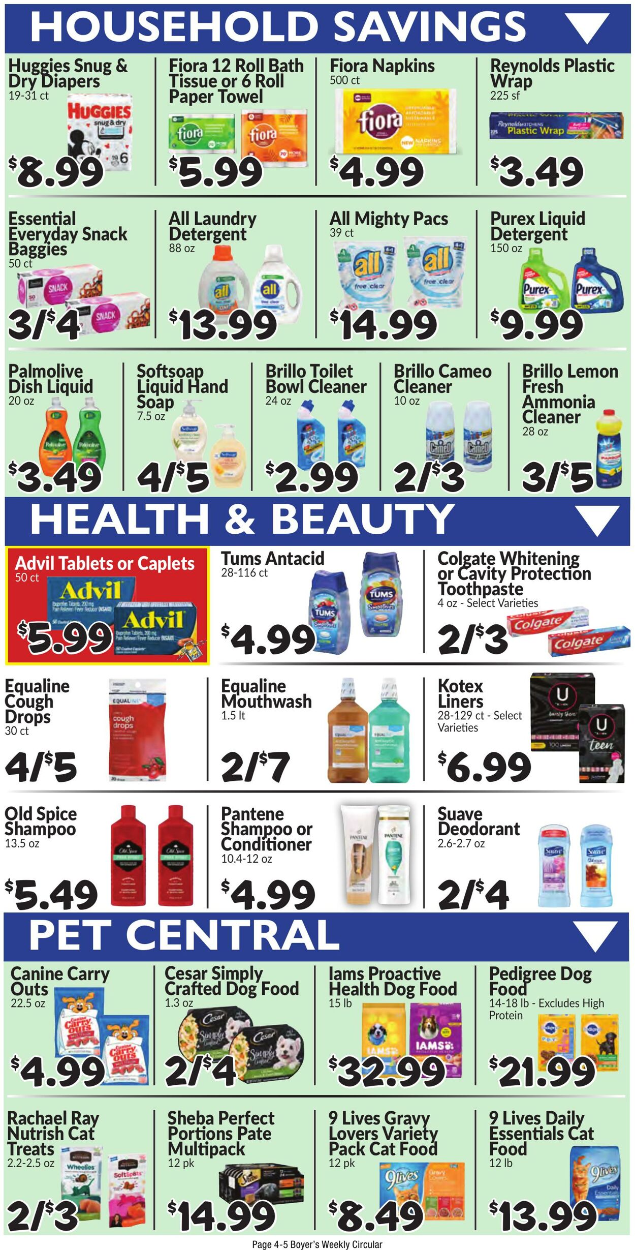 Weekly ad Boyer's 09/22/2024 - 09/28/2024