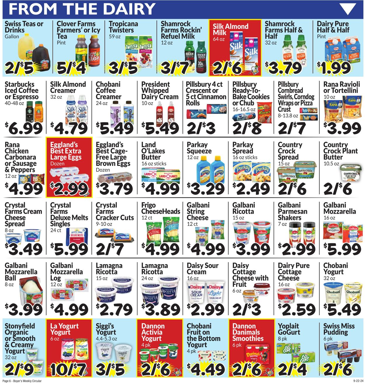 Weekly ad Boyer's 09/22/2024 - 09/28/2024