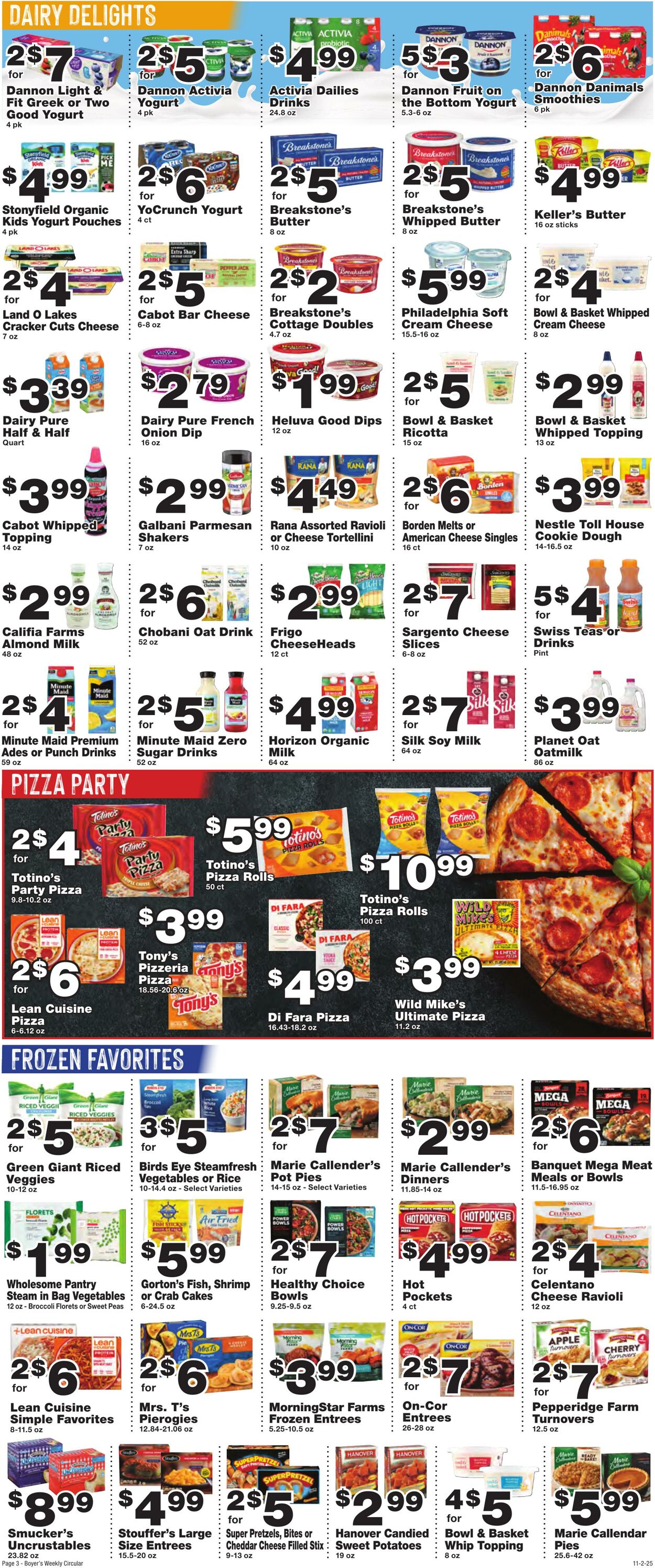 Weekly ad Boyer's 11/02/2025 - 11/08/2025
