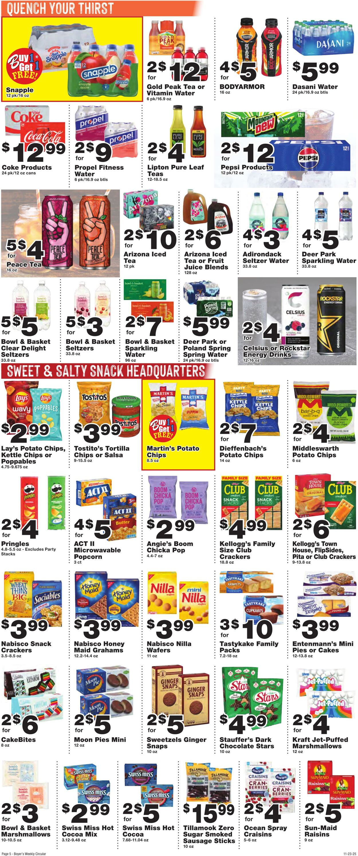 Weekly ad Boyer's 11/23/2025 - 11/29/2025