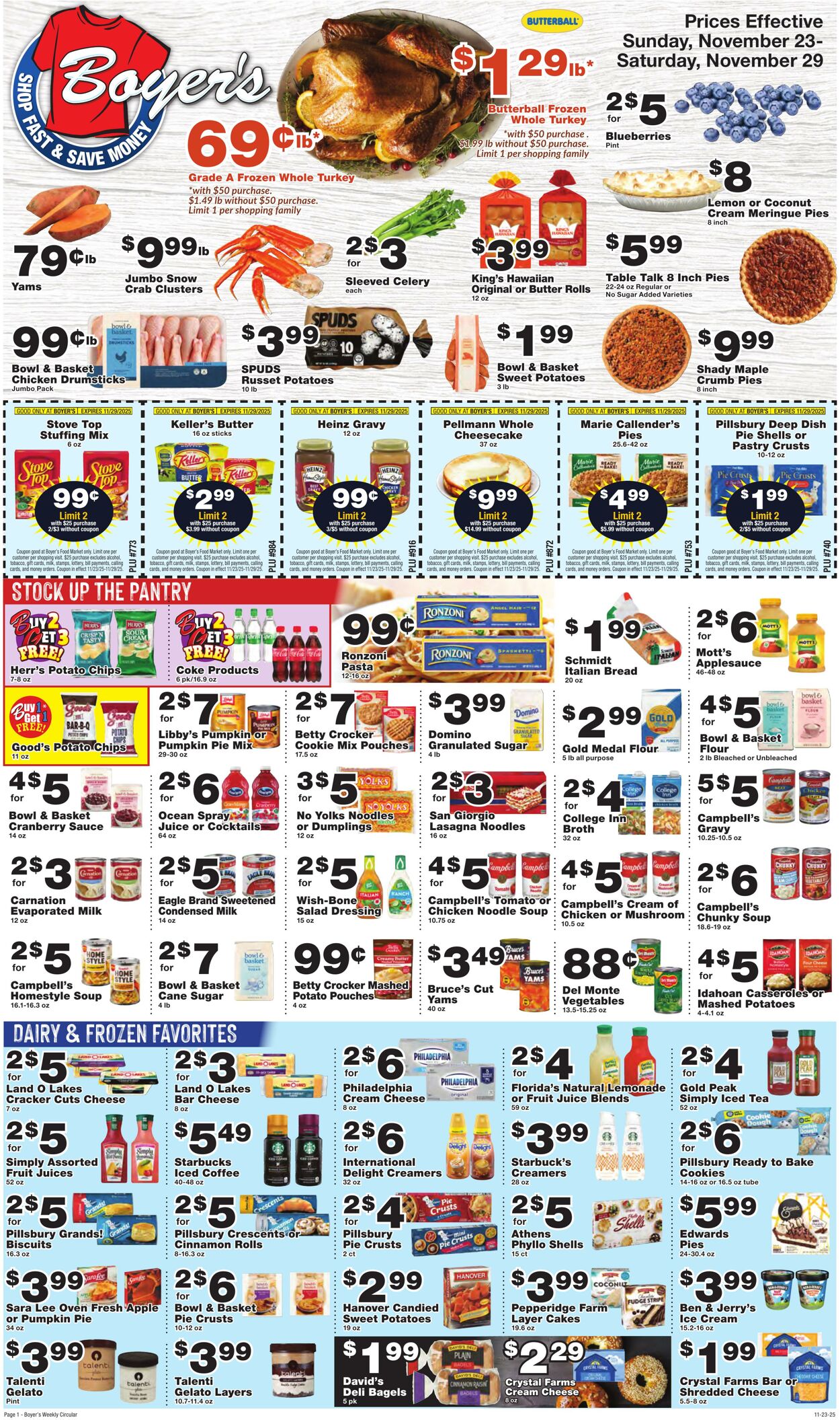 Weekly ad Boyer's 11/23/2025 - 11/29/2025