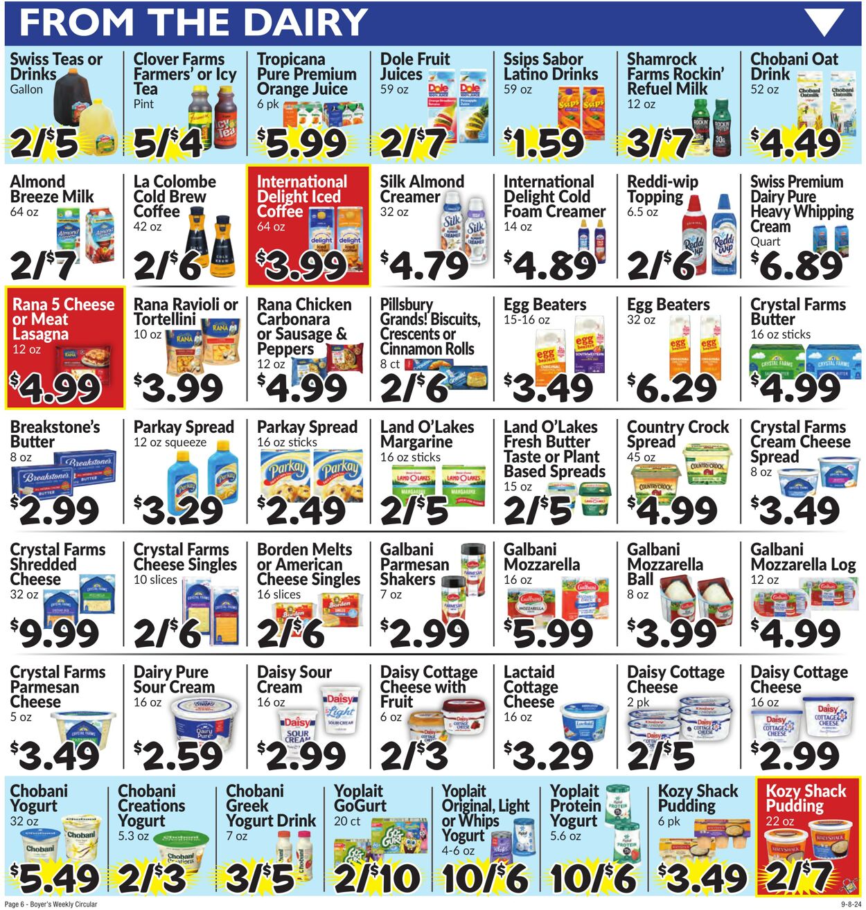 Weekly ad Boyer's 09/08/2024 - 09/14/2024