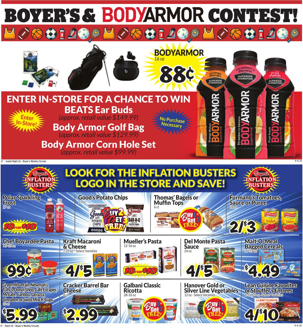 Weekly ad Boyer's 09/08/2024 - 09/14/2024