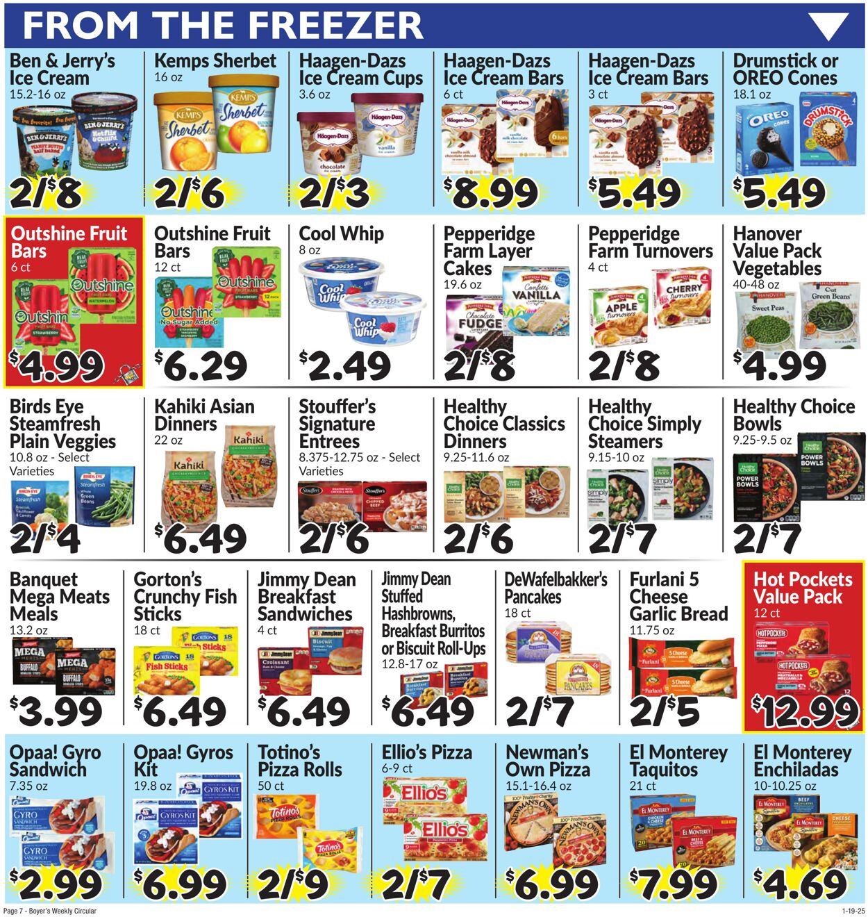 Weekly ad Boyer's 01/19/2025 - 01/25/2025