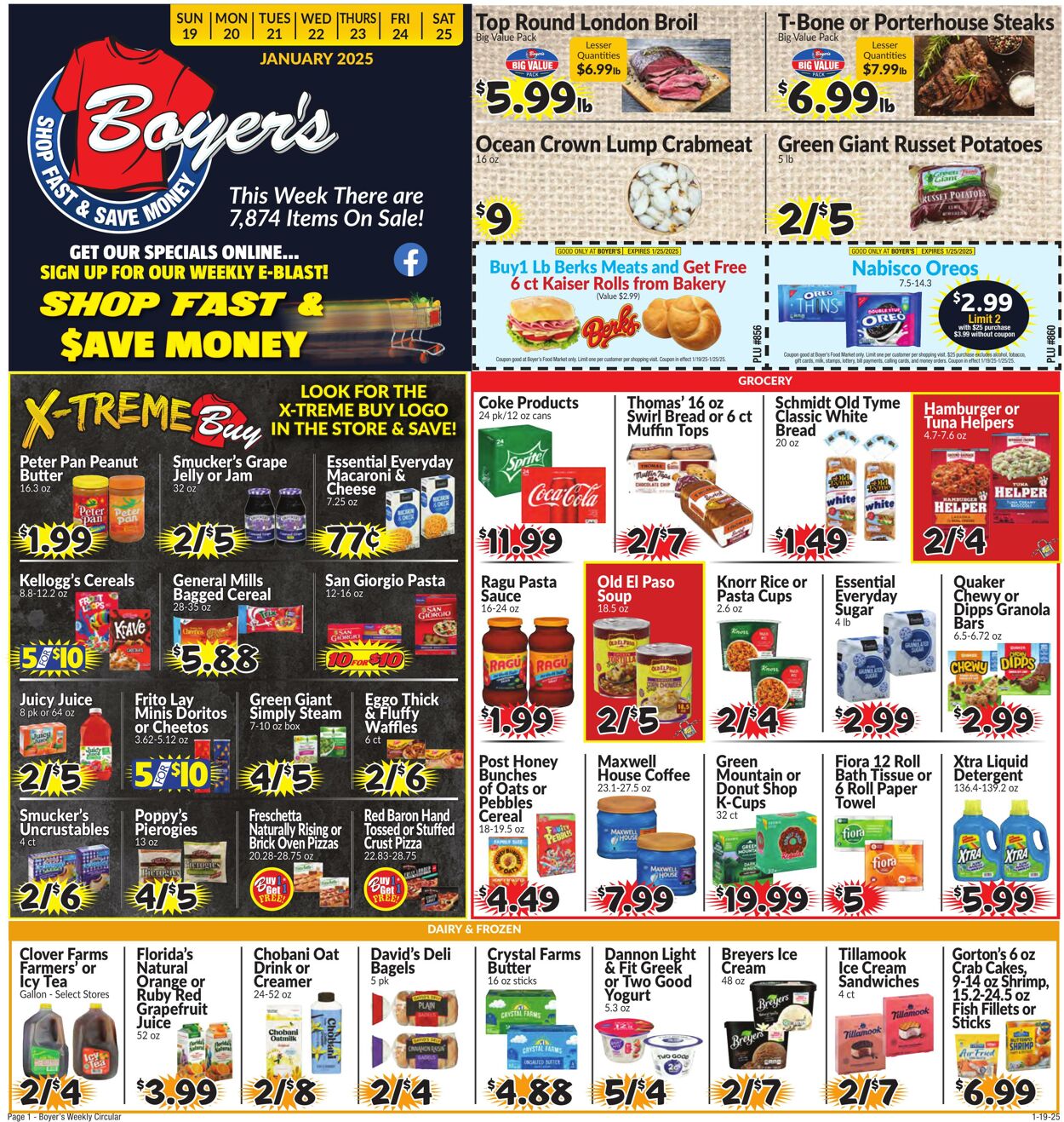 Weekly ad Boyer's 01/19/2025 - 01/25/2025