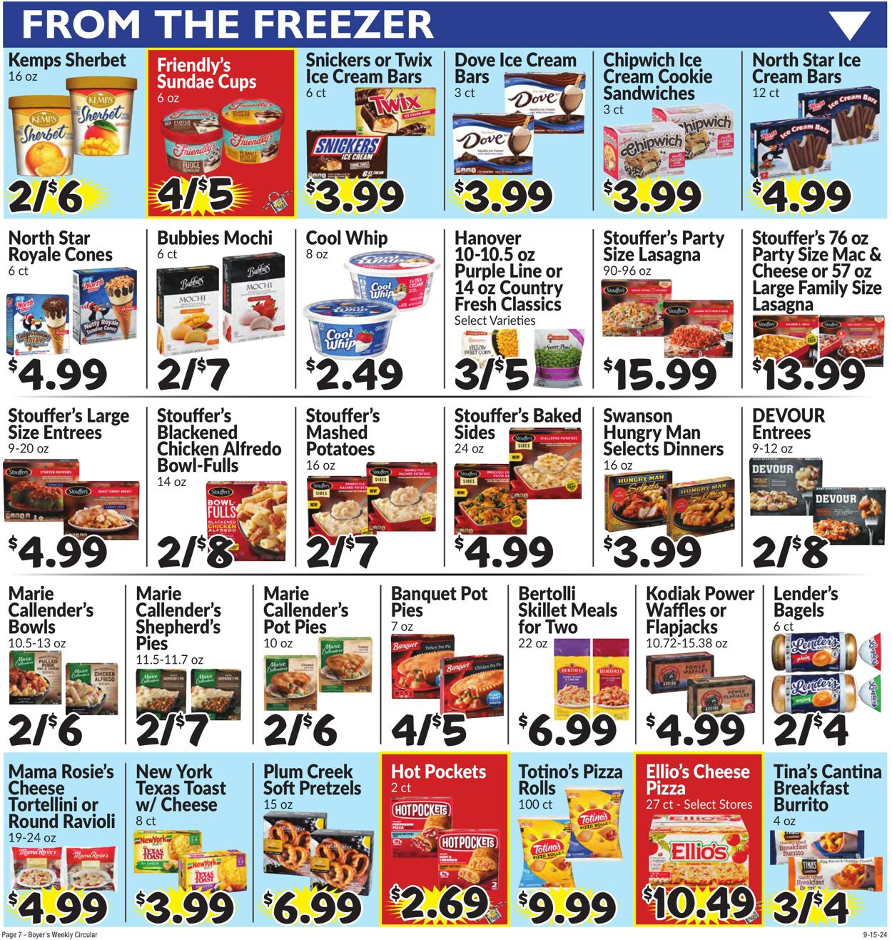 Weekly ad Boyer's 09/15/2024 - 09/21/2024