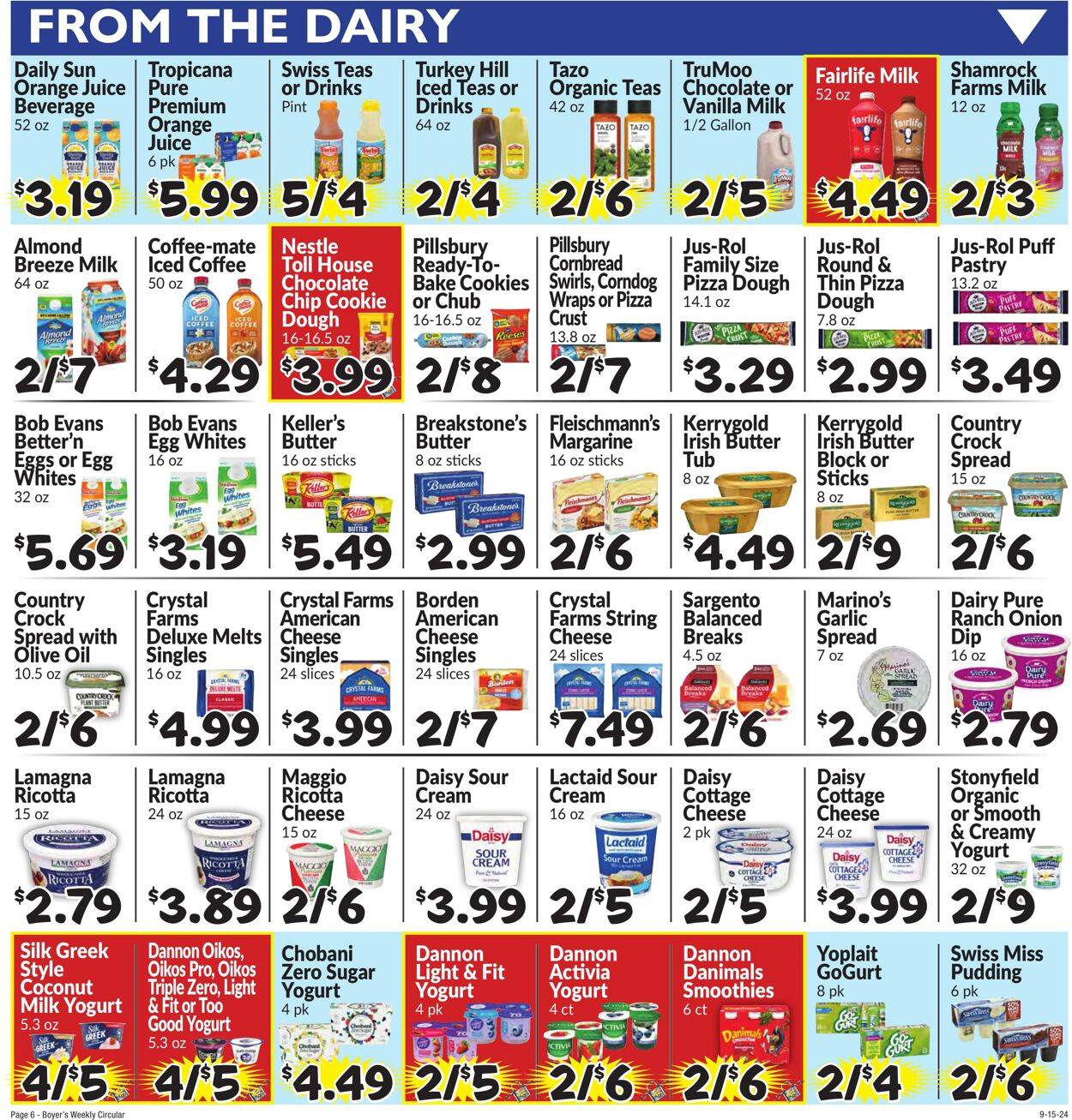 Weekly ad Boyer's 09/15/2024 - 09/21/2024