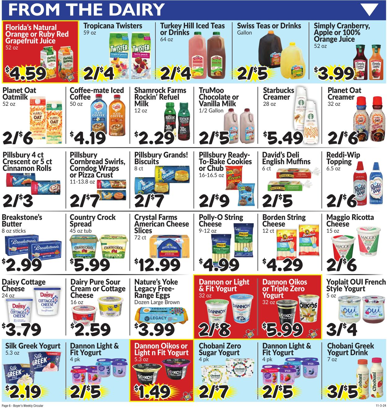 Weekly ad Boyer's 11/03/2024 - 11/09/2024