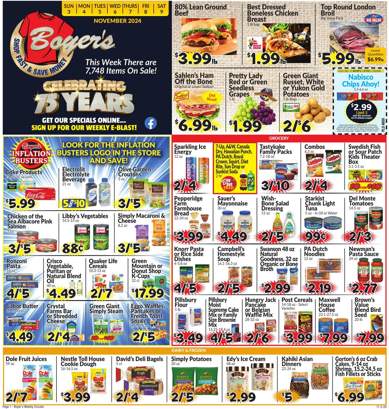 Weekly ad Boyer's 11/03/2024 - 11/09/2024