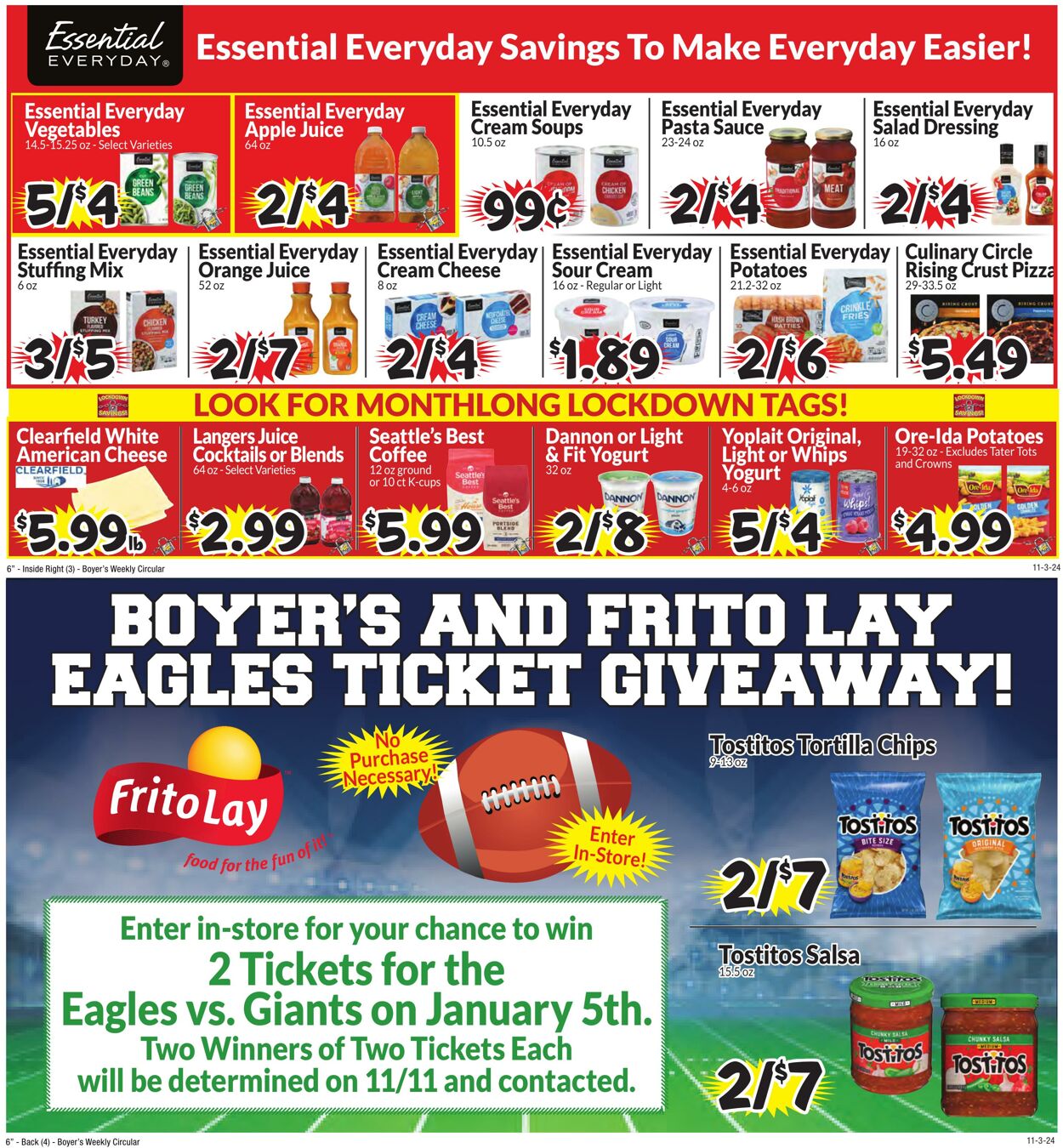 Weekly ad Boyer's 11/03/2024 - 11/09/2024