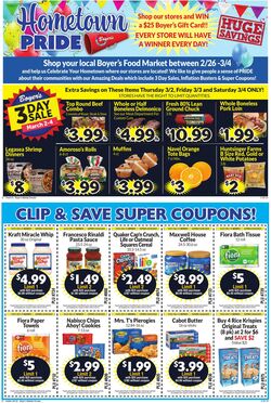 Weekly ad Boyer's 02/26/2023 - 03/04/2023